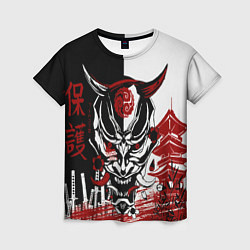 Женская футболка Самурай Samurai