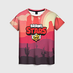 Женская футболка BRAWL STARS