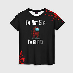Женская футболка Among Us Gucci