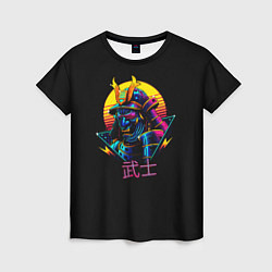 Женская футболка Cyber Samurai
