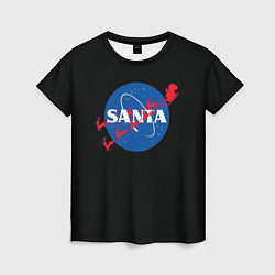 Женская футболка Santa Nasa