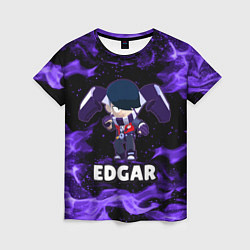 Женская футболка BRAWL STARS EDGAR