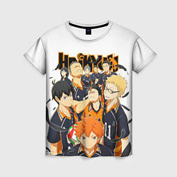 Женская футболка ВОЛЕЙБОЛ!! HAIKYUU!!