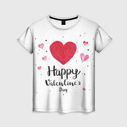 Женская футболка Valentines Day