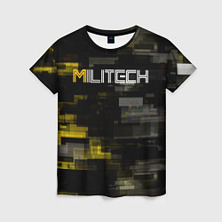 Женская футболка MILITECH камуфляж Cyberpunk 2077