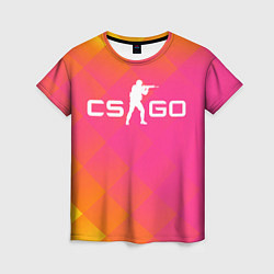 Футболка женская CS GO Disco Tech ver 1, цвет: 3D-принт