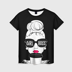 Женская футболка Girl Boss