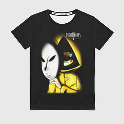 Женская футболка Little Nightmares 2 MASK