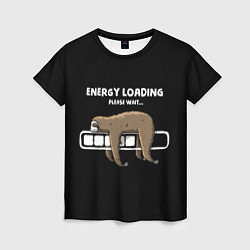 Женская футболка ENERGY LOADING