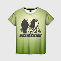 Женская футболка Билли Айлиш