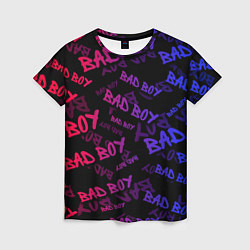 Женская футболка Bad Boy