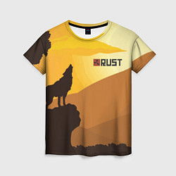 Футболка женская Rust, цвет: 3D-принт