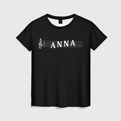 Женская футболка Anna