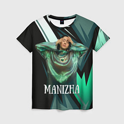Женская футболка Манижа Manizha