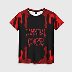 Женская футболка Cannibal Corpse