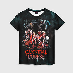 Футболка женская Cannibal Corpse, цвет: 3D-принт