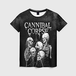 Футболка женская Cannibal Corpse, цвет: 3D-принт