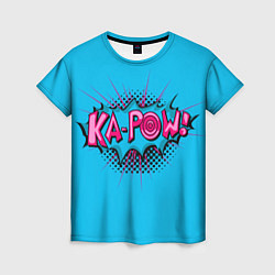 Женская футболка KA-POW