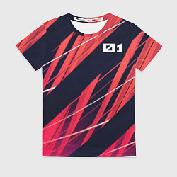 Женская футболка Абстрактный дизайн ,,Спорт