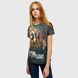 Футболка женская Dying Light, цвет: 3D-принт — фото 2