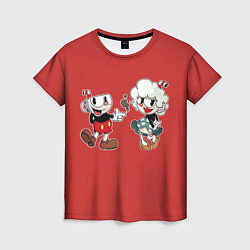 Футболка женская CUPHEAD, цвет: 3D-принт