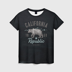 Женская футболка California republic