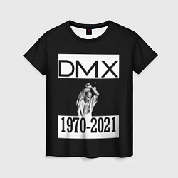 Женская футболка DMX 1970-2021