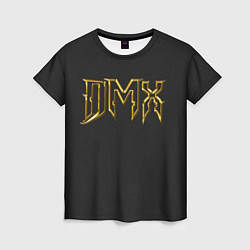 Женская футболка DMX Gold