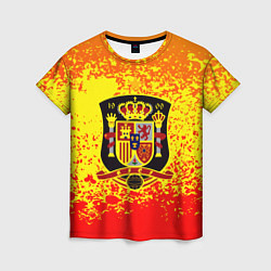 Женская футболка Сборная Испании