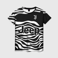 Футболка женская JUVENTUS TORINO HOME, цвет: 3D-принт