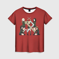 Футболка женская Girls und Panzer Правда, цвет: 3D-принт