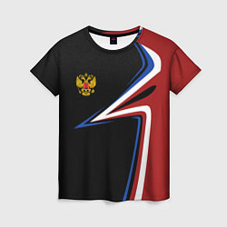 Женская футболка РОССИЯ RUSSIA UNIFORM