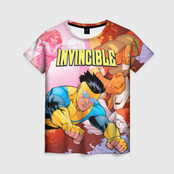 Футболка женская Неуязвимый Invincible, цвет: 3D-принт