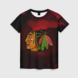 Женская футболка CHICAGO NHL