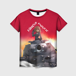 Женская футболка Girls und Panzer Девушки и танки z