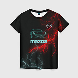 Женская футболка Mazda