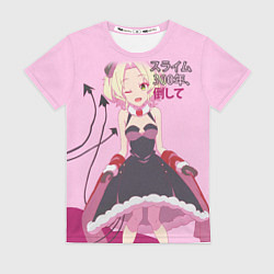 Футболка женская Убивая слизней аниме, цвет: 3D-принт