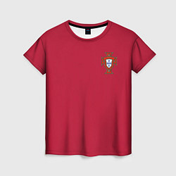 Женская футболка Portugal home