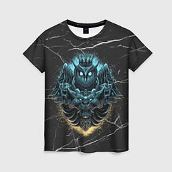 Женская футболка Owl king