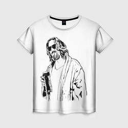 Женская футболка Большой Лебовски Big Lebowski