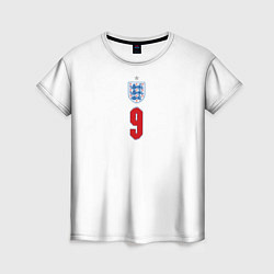 Футболка женская Кейн форма Англия 20212022, цвет: 3D-принт