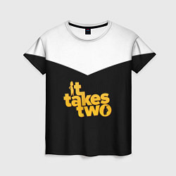 Женская футболка It takes two Logo Z