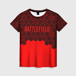 Футболка женская Battlefield 2042 - Hexagon, цвет: 3D-принт