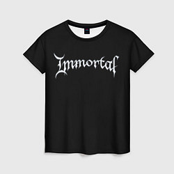 Женская футболка Immortal