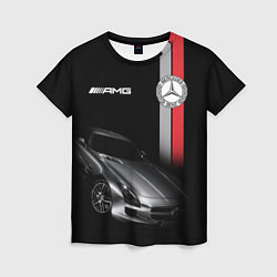 Женская футболка MERCEDES BENZ AMG