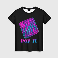 Женская футболка НЕОНОВЫЙ POP it