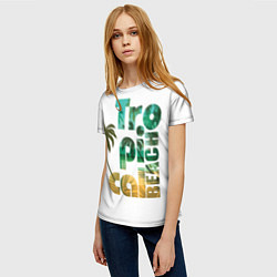 Футболка женская Лето, цвет: 3D-принт — фото 2