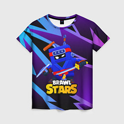 Женская футболка Ash Brawl Stars Эш