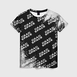 Женская футболка Dead Space - Exposion Pattern