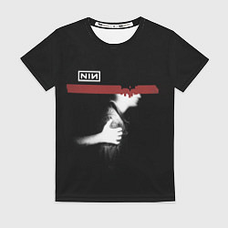 Футболка женская Nine Inch Nails, цвет: 3D-принт
